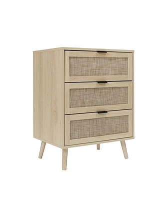 Streamdale Furniture 3 Drawer Cabinet, Suitable For Bedroom, Living Room, Study