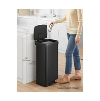 Slickblue Stainless Steel Garbage Can For Home Trash