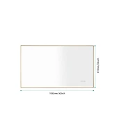 Streamdale Furniture 42X 24 Inch Led Mirror Bathroom Vanity Mirror With Backlight, Wall Mount Anti-Fog Memory Large