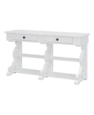 Simplie Fun Storage Console Table for Entrance, Dining, Living