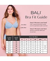 Bali Women's Breathe Lace Underwire Bra DF7590