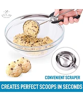 Zulay Kitchen Cookie Dough & Ice Cream Scooper