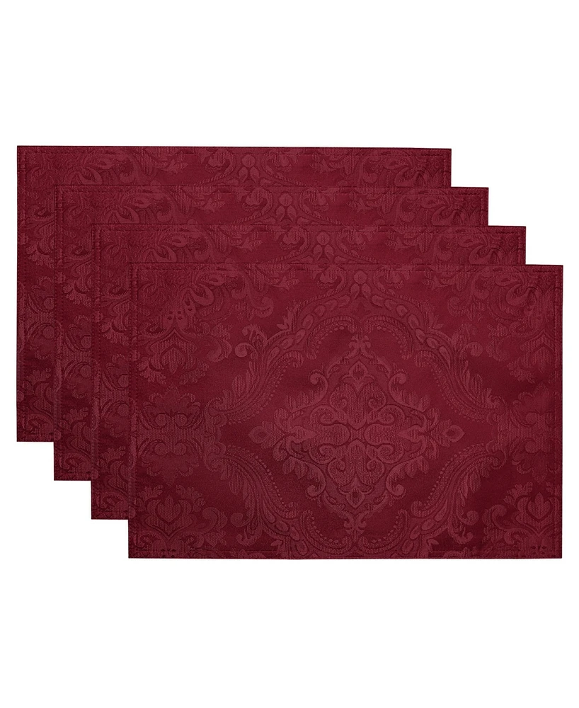 Elrene Caiden Elegance Damask Placemat, Set of 4