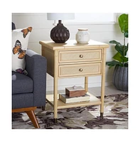 Safavieh Ahab 2 Drawer 1 Shelf Accent Table