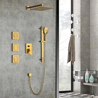 Complete Shower System with Multiple Components