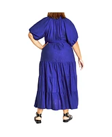 City Chic Plus Size Escape Dress