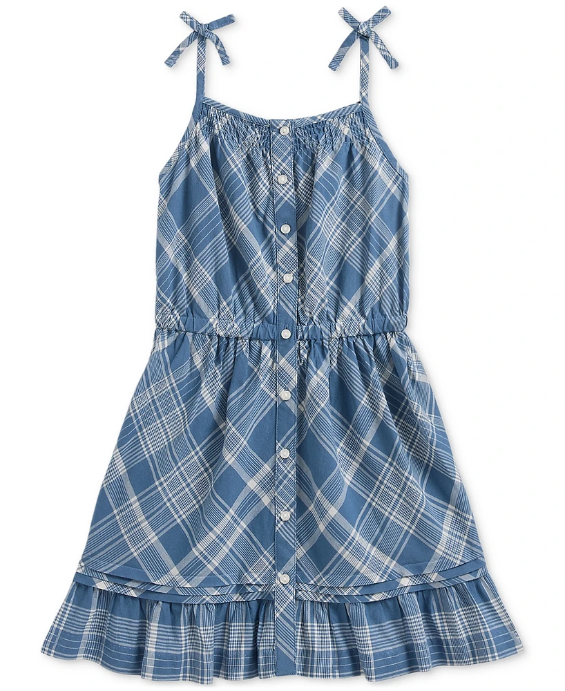Polo Ralph Lauren Toddler & Little Girls Plaid Cotton Madras Dress