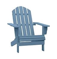 vidaXL Patio Adirondack Chair Solid Fir Wood