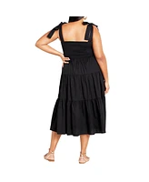 City Chic Plus Corrine Maxi Dress