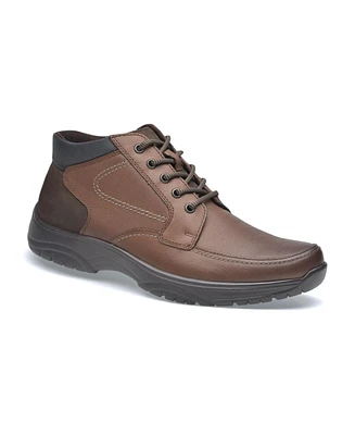 Pazstor Men's Premium Comfort Leather Low Ankle Boots
