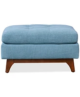 Nari 32" Fabric Tufted Ottoman, Created for Macy's