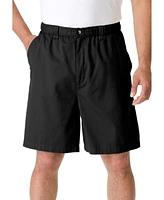 KingSize Big & Tall Knockarounds 8" Full Elastic Plain Front Shorts