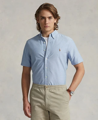 Polo Ralph Lauren Men's Classic-Fit Short-Sleeve Oxford Shirt