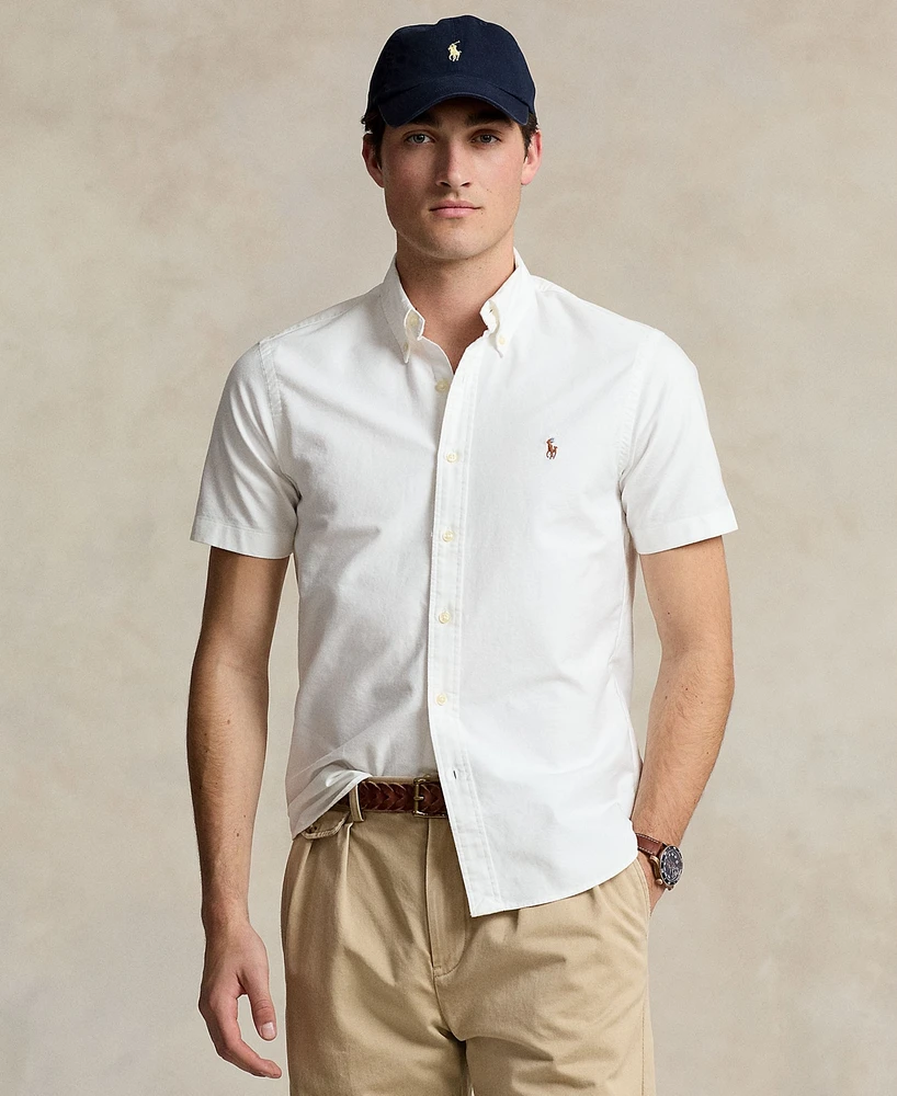 Polo Ralph Lauren Men's Classic-Fit Short-Sleeve Oxford Shirt