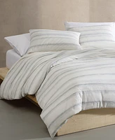 Calvin Klein Strie Stripe 3 Piece Comforter Set