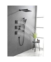 Simplie Fun Complete Shower System with Multiple Features