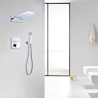 Streamdale Furniture Dual Shower Heads and Handheld with Valve