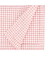 Saro Lifestyle Traditional Gingham Table Runner, 16"x72"