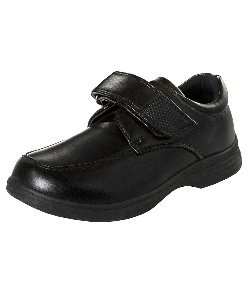 French Toast Little Boys Kids Hook and Loop School Shoes