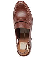 Dolce Vita Women's Hardi Block-Heel Slingback Loafer Pumps