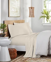 Purity Home 400 Thread Count Cotton Percale 4-Pc. Sheet Set