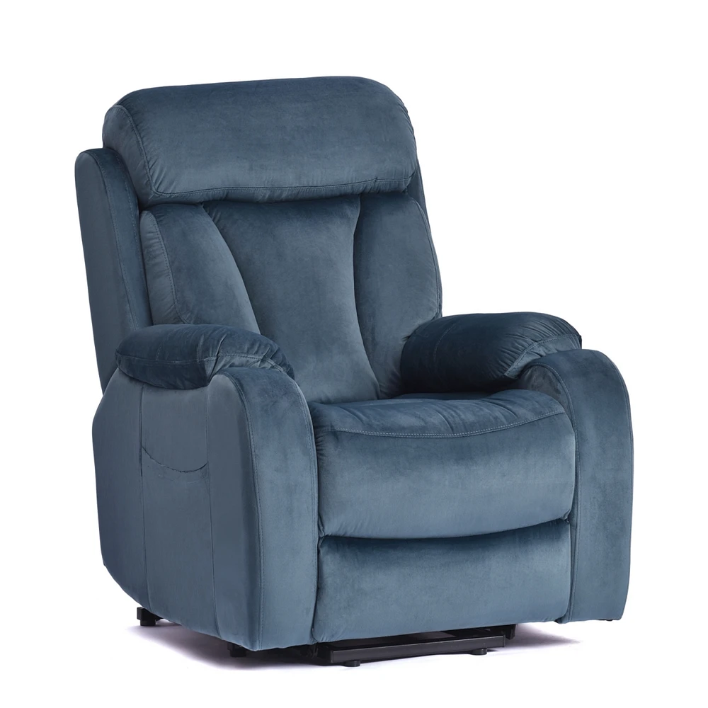 Simplie Fun Lift Chair Recliner For Elderly Power Remote Control Recliner Sofa Relax Soft Chair Anti-Skid