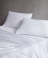 Purity Home 400 Thread Count Wrinkle Resistant Cotton Sateen Pillowcase Pair, Standard