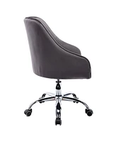 Streamdale Furniture Swivel Shell Chair For Living Room/Modern Leisure Office Chair