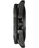 Tissot Men's Swiss Automatic Seastar 1000 Powermatic 80 Black Synthetic Strap Watch 40mm