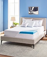 Serta Soothing Cool 3-Inch Gel Memory Foam Mattress Topper