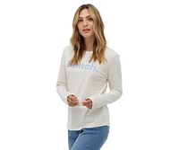 Bench Dna Women's Jewelle Long Sleeve Logo T-Shirt