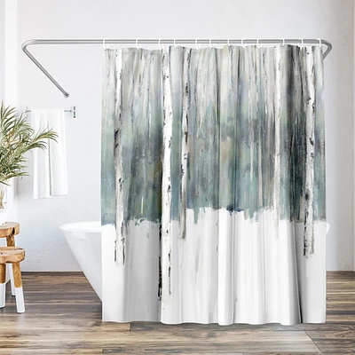 Americanflat 71x74 Abstract Shower Curtain