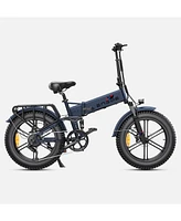 Engwe Engine Pro Electric Bike: 1000W(Peak) 62Miles Full Suspension Foldable E-bike