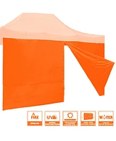 InstaHibit 1 Pack Side Wall for 10x15 Ft Ez Pop Up Canopy Tent UV50+ Zipper Pool