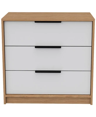 Kaia 3 Drawers Dresser, Superior Top - White Pine