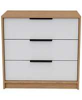 Kaia 3 Drawers Dresser, Superior Top - White Pine
