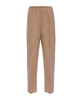 Nocturne Women's Wide Leg Linen Pants