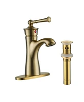 Mondawe Single Handle Bathroom Sink Tap Basin Faucets Bathroom Sink Faucet