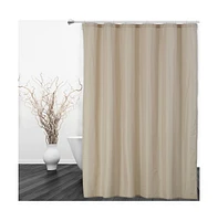 Caromio Waterproof Fabric Shower Curtain Liner with Magnets