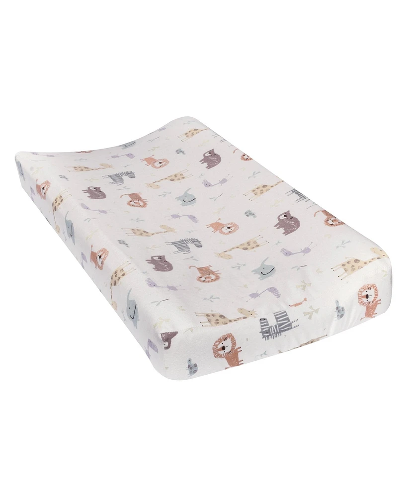 Trend Lab Crayon Jungle Deluxe Flannel Changing Pad Cover by