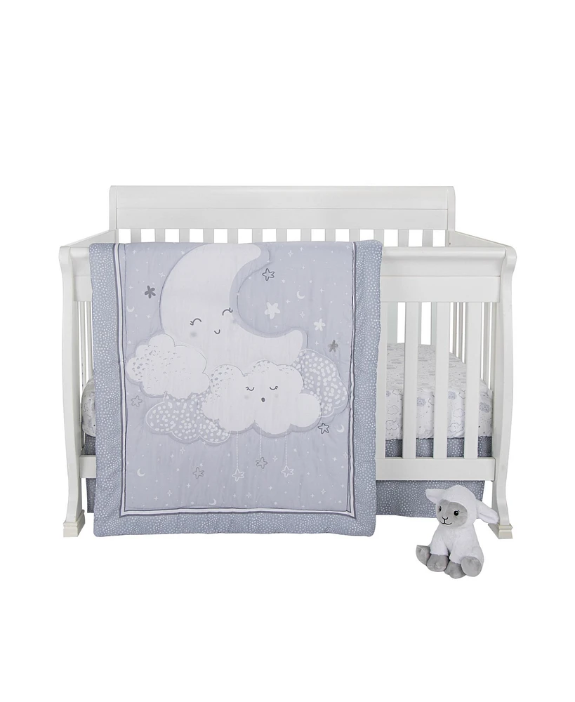 Sammy & Lou Sweet Little Dreamer 4 Piece Crib Bedding Set