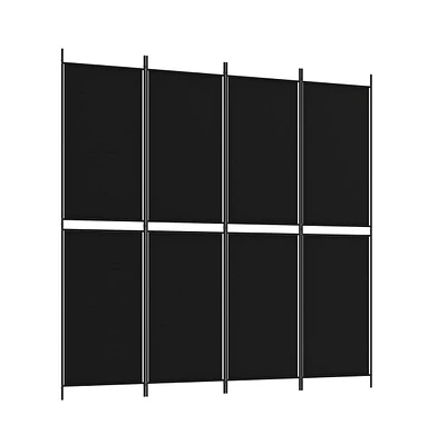 vidaXL -Panel Room Divider 78.7"x78.7" Fabric