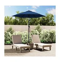 vidaXL Parasol 78.7"x88.2" Aluminum