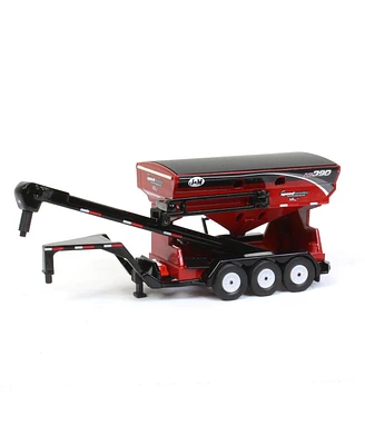 Spec Cast 1/64 J&M Red Gooseneck Seed Tender with Triples