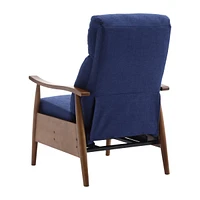 Streamdale Furniture Wood Frame Armchair, Modern Accent Chair Lounge Chair For Living Room