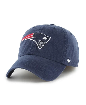 47 Men's Navy New England Patriots Franchise Logo Fitted Hat