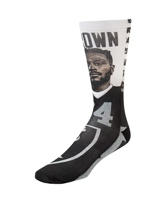 For Bare Feet Men's Antonio Brown Las Vegas Raiders Champs Crew Socks