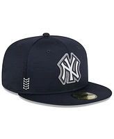 New Era Men's Navy New York Yankees 2024 Clubhouse 59FIFTY Fitted Hat