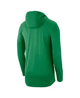 Nike Men's Green Oregon Ducks Campus Performance Tri-Blend Long Sleeve Hoodie T-Shirt