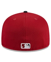 New Era Men's Red Washington Nationals 2024 Batting Practice 59FIFTY Fitted Hat